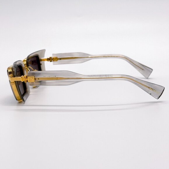 NEW BALMAIN ADMIRABLE BPS-130B UNISEX GREY/GOLD SUNGLASSES BALMAIN - Picture 9 of 16